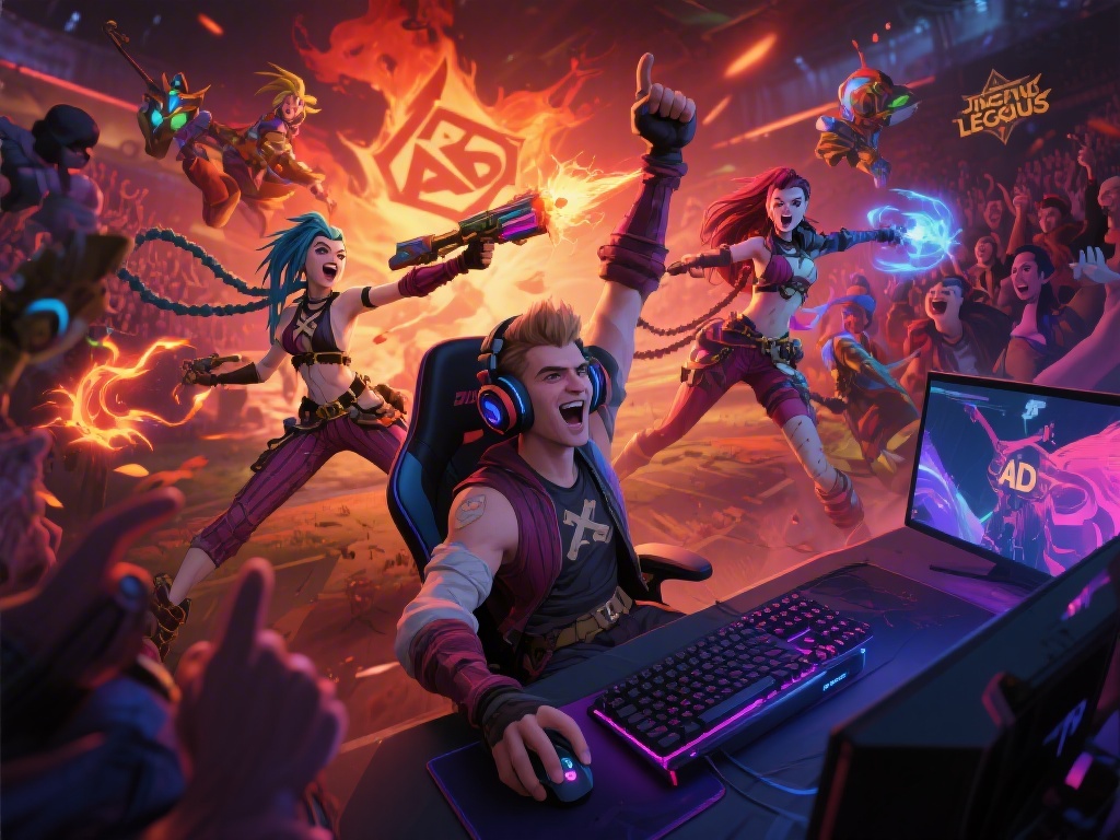 Best Champions for AD Carry in League of Legends
