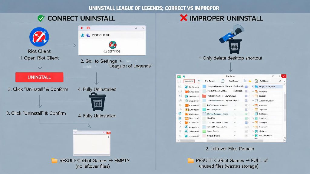 Step-by-Step Guide: How to Uninstall League of Legends from Riot Client