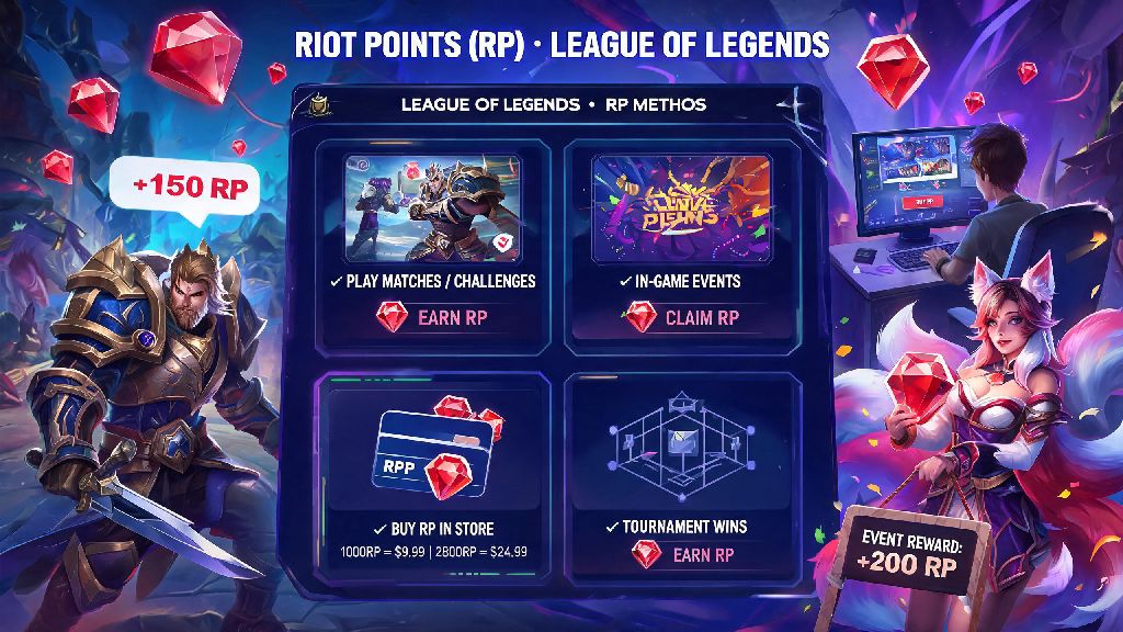 How Do You Get RP in League of Legends? 6 Legit Methods for All Players